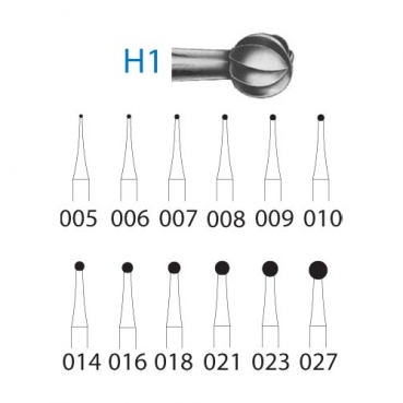FRESA KOMET CA H1-012 5u.