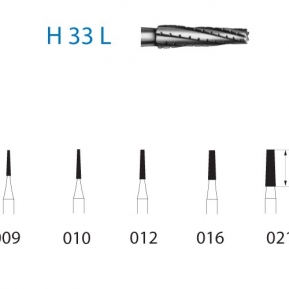 FRESA KOMET FG H33L-009 5u.