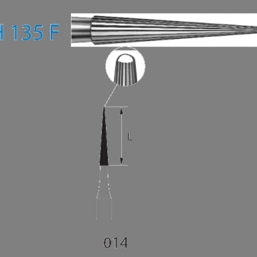 FRESA KOMET FG H135F-014 5u.