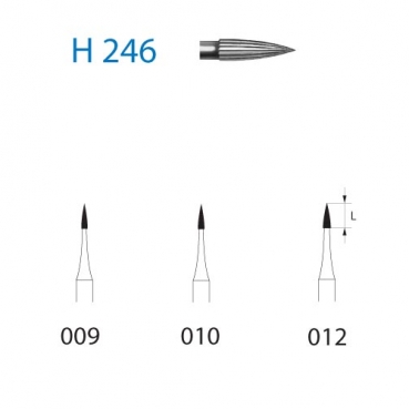 FRESA KOMET FG H246-010 5u.