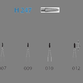 FRESA KOMET FG H247-007 5u.