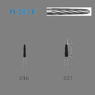 FRESA KOMET FG H283K-021 5u.