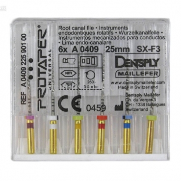 A0409 SET PROTAPER GOLD 25mm