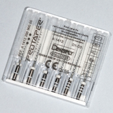 A1412 LIMAS PROTAPER DESOBTURACION D1-D3