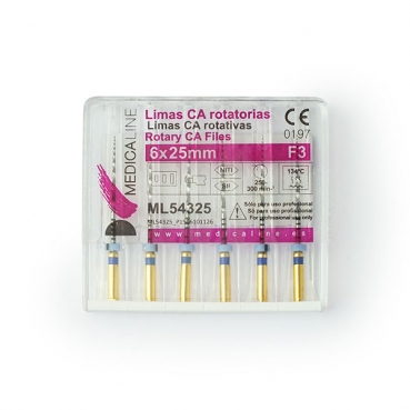 LIMAS ROTATORIAS MEDICALINE F3 25mm 6u.