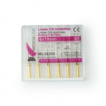 LIMAS ROTATORIAS MEDICALINE SX 19mm 6u.
