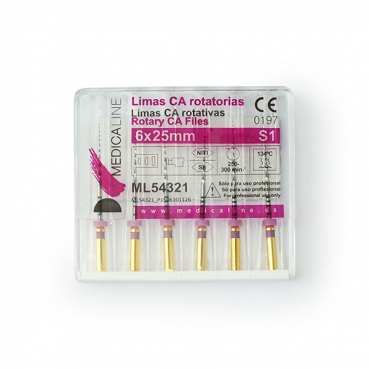 LIMAS ROTATORIAS MEDICALINE S1 25mm 6u.