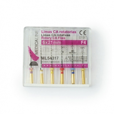 LIMAS ROTATORIAS MEDICALINE F4 21mm 6u.