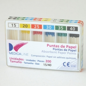 PUNTAS PAPEL MEDICALINE 060