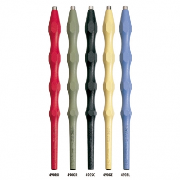 490/BL MANGO ESPEJO AZUL