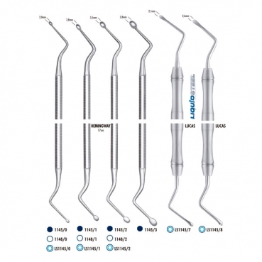 LS1145/8 CURETA OSEA LUCAS 17cm