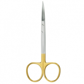802D/12cm TIJERA ENCIA CURVA DENTADA