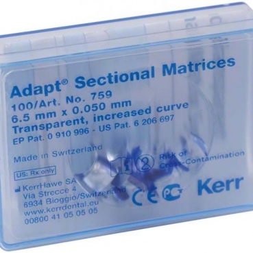 759 MATRICES ADAPT SECT. 6,5mm 100u.