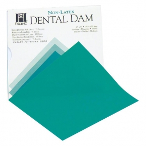 DIQUE DE GOMA SIN LATEX HYGENIC 15u.