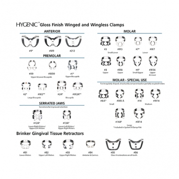 W2 CLAMP SIN ALA PREMOLARES HYGENIC