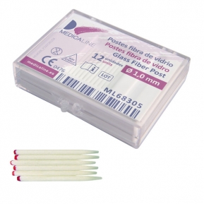 POSTES FIBRA VIDRIO MEDICALINE 1,0mm 12u