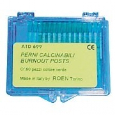 PERNOS CALCINABLES ROEN VERDES ATD 699 60u.