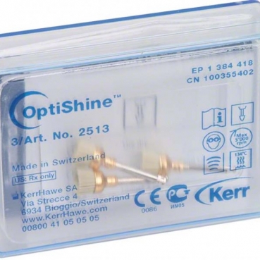 2513 OPTISHINE CEPILLOS PULIR 3u.