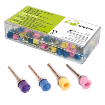 CEPILLOS PROFILAXIS COLOR STARLINE 100u.
