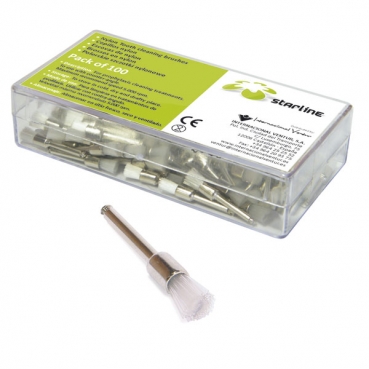 CEPILLOS NYLON MINI STARLINE 100und.