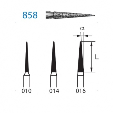 FRESA KOMET PM 858-014 5u.