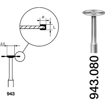 DISCO KOMET PM 943-104-080