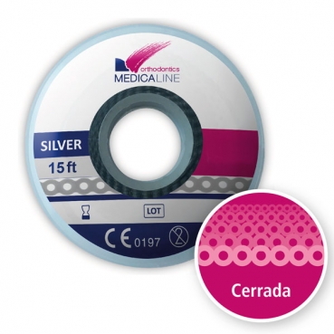 CADENETA ML ELÁSTICA SILVER CERRADA 2,3