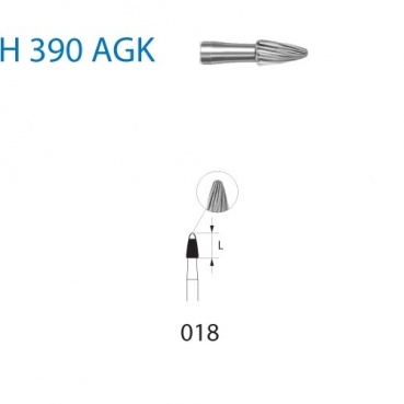 FRESA KOMET FG H390AGK-018 5u.