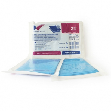 TALLA ESTERIL 75x90cm. MEDICALINE 50u.