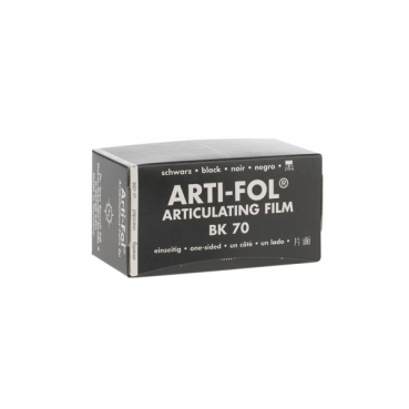 BK70 PAPEL ARTICULAR NEGRO 1 lado 20m.