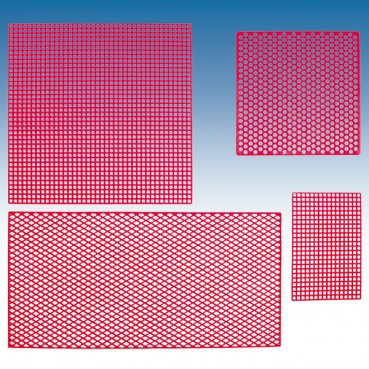 TECHNOWAX-REJILLA REDONDA. 70x70mm 20u