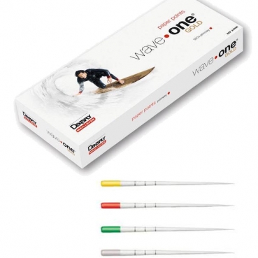 WAVE ONE GOLD PUNTAS PAPEL MEDIANAS 180u.