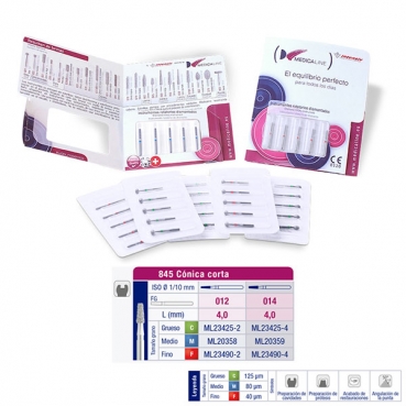 845M-014 FRESA FG DIAMANTE FIG 168 MEDIO 5u.