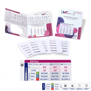 830M-012 FRESA FG DIAMANTE FIG 233 MEDIO 5u.