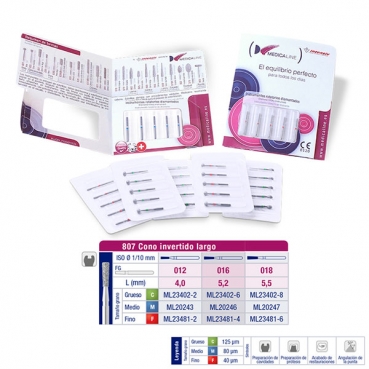 807C-016 FRESA FG DIAMANTE FIG 225 GRUESO 5u.
