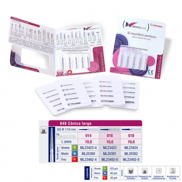 848C-018 FRESA FG DIAMANTE FIG 173 GRUESO 5u.