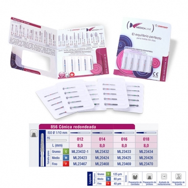 856C-016 FRESA FG DIAMANTE FIG 198 GRUESO 5u.