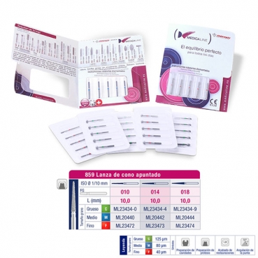 859C-018 FRESA FG DIAMANTE FIG 166 GRUESO 5u.