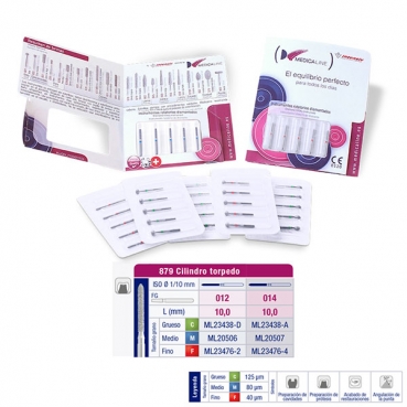 879C-012 FRESA FG DIAMANTE FIG 290 GRUESO 5u.