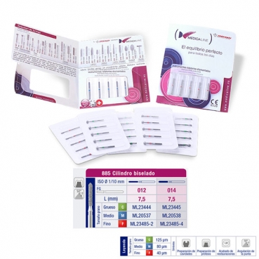885C-014 FRESA FG DIAMANTE FIG 130 GRUESO 5u.