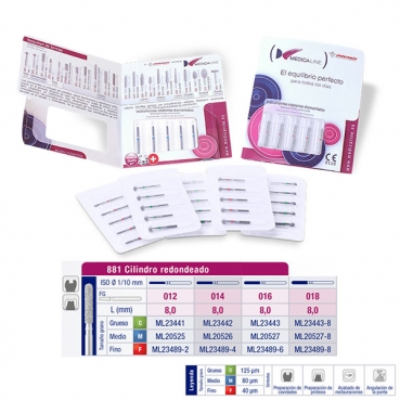 881F-016 FRESA FG DIAMANTE FIG 141 FINO 5u.