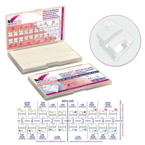 Bracket ML Cerámico Roth .018 kit