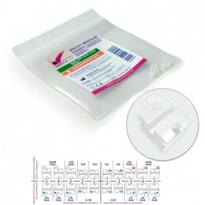 Bracket ML Cerámico Roth .018 U4/5R Hook