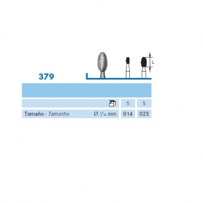 379.104.014 FRESA KOMET 5u.