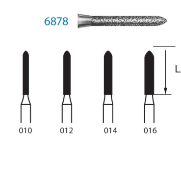 FRESA KOMET FG 6878-010  5 ud