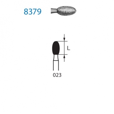 8379.204.023 KOMET diamante clinica 5 ud