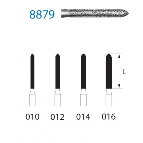 KOMET FG 8879.314.012 DIAMANTE CLINICA 5 ud