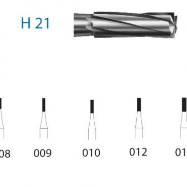 H21.314.014 KOMET carburo clinica 5 ud