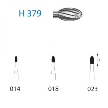H379.314.014 KOMET carburo clinica 5 ud