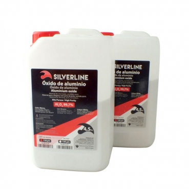 SILVERLINE OXIDO ALUMINIO 110 MICRAS 4,5Kg.
